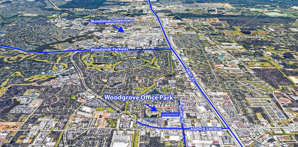 More Photos Of 25329 Budde Rd, The Woodlands Unknown For Lease