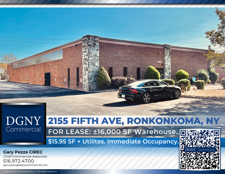 Primary Photo Of 2155 Fifth Ave, Ronkonkoma Warehouse For Lease