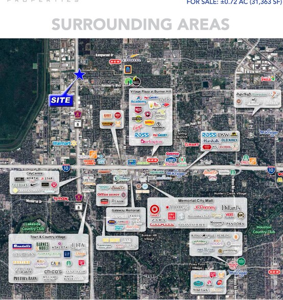 More Photos Of 2626 W Sam Houston Pky N, Houston Land For Sale