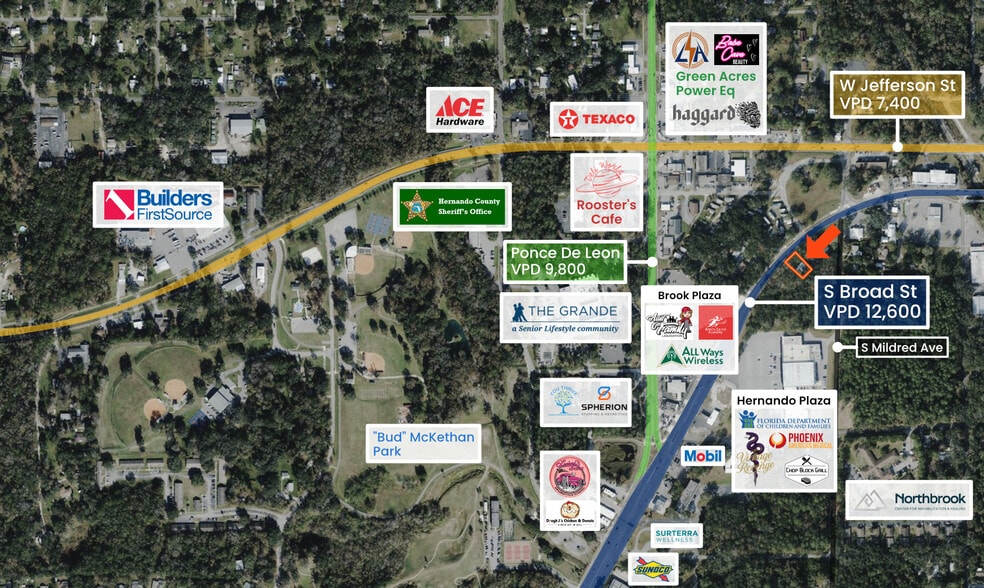 More Photos Of 629 S Broad St, Brooksville Office For Sale