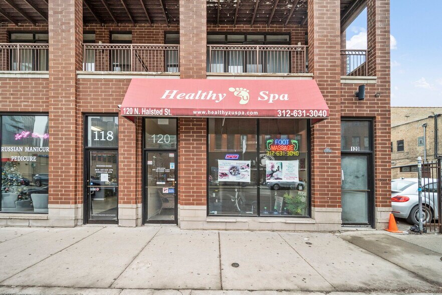 More Photos Of 114-120 N Halsted St, Chicago Storefront Retail Office For Sale