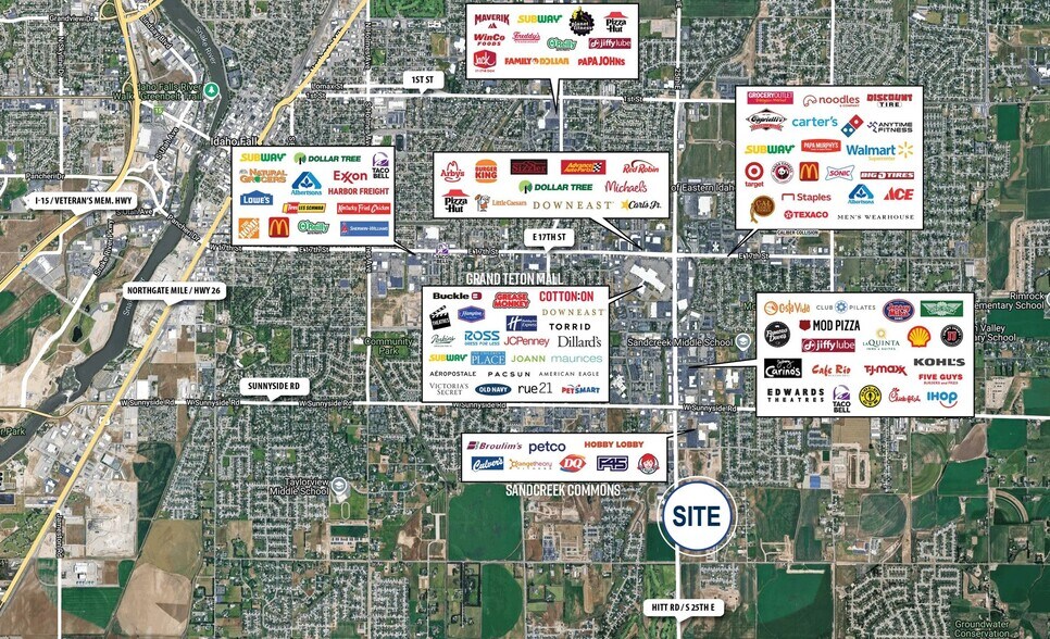 More Photos Of 3791 S 25th E, Ammon General Retail For Lease