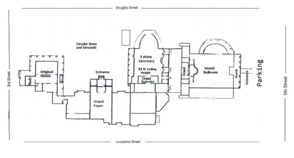 More Photos Of 300 Douglas St, Missouri City Lodge Meeting Hall For Sale
