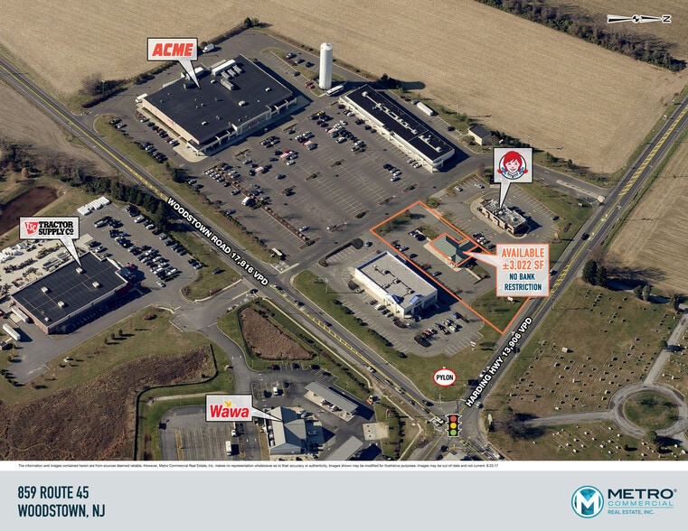 Primary Photo Of 859 Route 45, Pilesgrove Freestanding For Sale