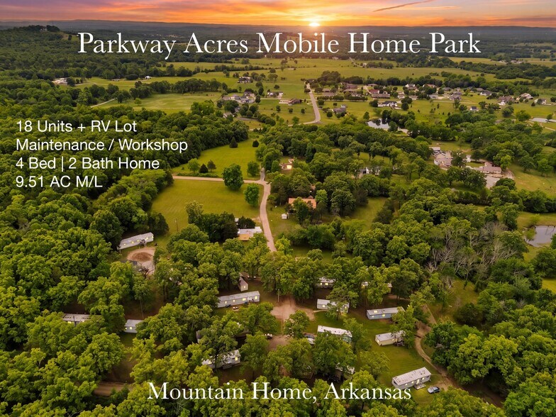 Primary Photo Of 409 County Road 916, Mountain Home Manufactured Housing Mobile Home Park For Sale