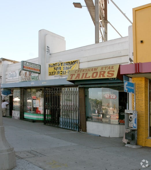 More Photos Of 4279-4281 Crenshaw Blvd, Los Angeles Storefront For Sale