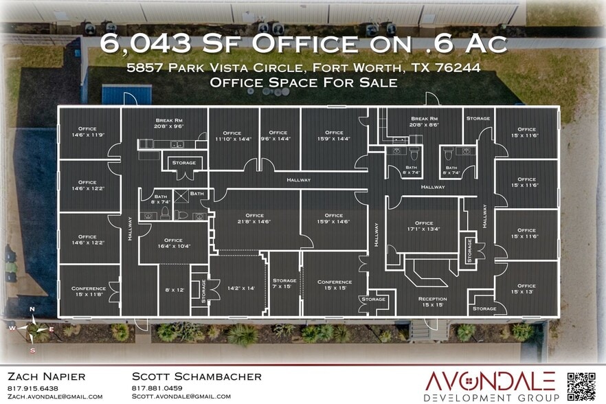 More Photos Of 5857 Park Vista Cir, Keller Office Residential For Sale