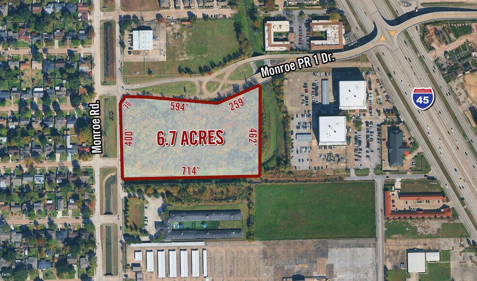 Primary Photo Of 0 Monroe Rd, Houston Land For Sale