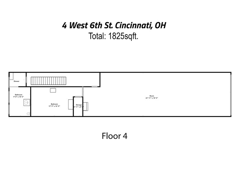 More Photos Of 6 W 4th St, Cincinnati Storefront Retail Office For Sale