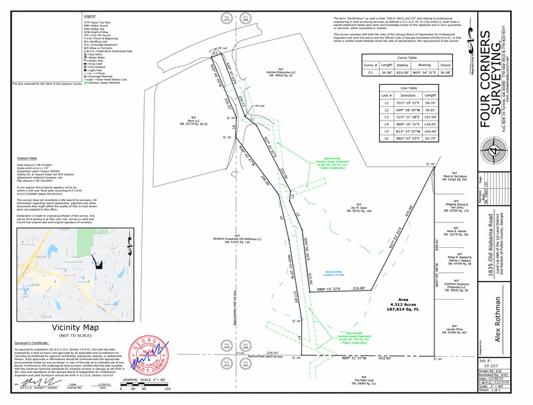 More Photos Of 1835 Old Alabama Rd, Roswell Land For Sale