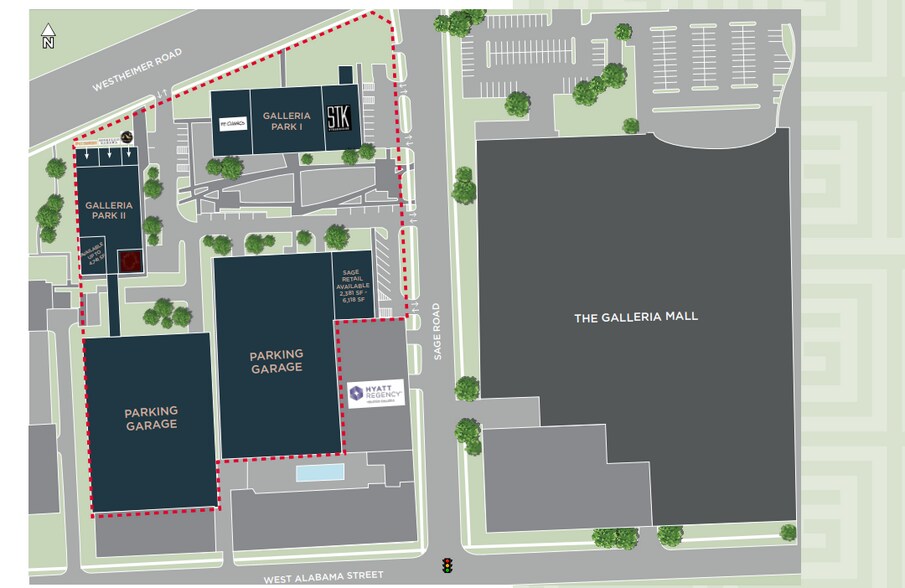 More Photos Of 2610-2680 Sage Rd, Houston General Retail For Lease