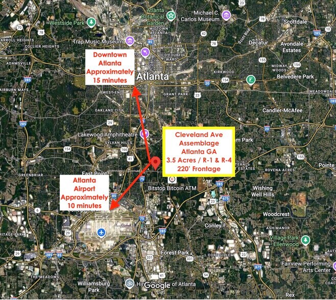 Primary Photo Of 74 Cleveland Ave SE, Atlanta Land For Sale