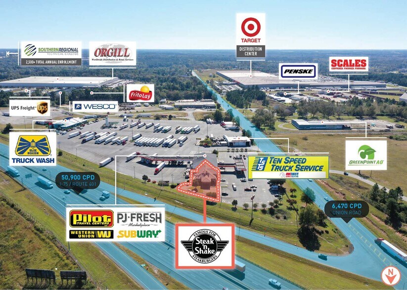 More Photos Of 4429 Old Union Rd, Tifton Fast Food For Sale