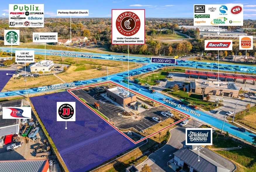 More Photos Of 800 Seven Oaks Blvd, Smyrna Freestanding For Sale