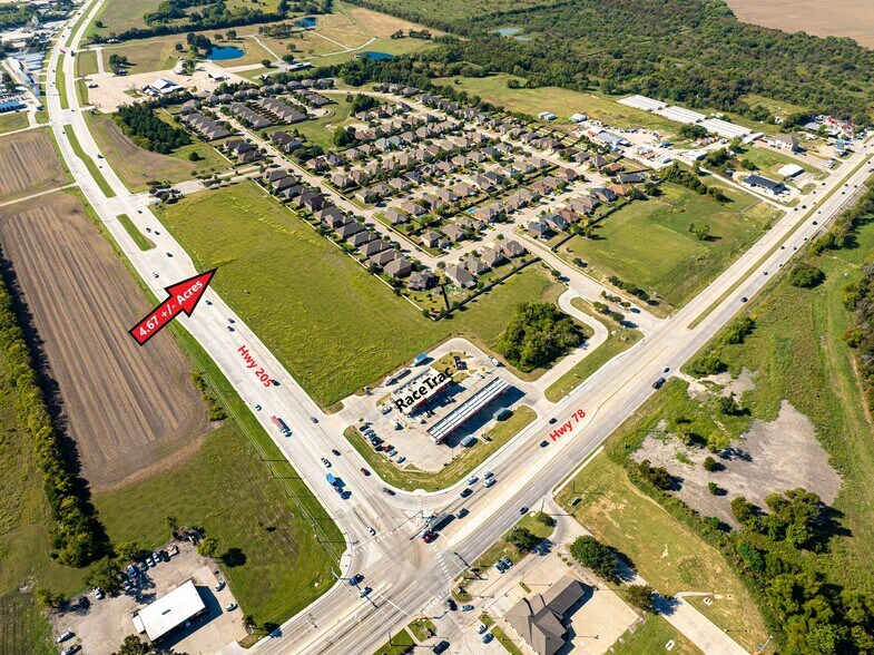 Primary Photo Of NWC Hwy 205 and Endeavour Boulevard, Lavon Land For Sale