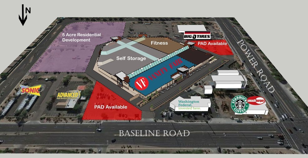 More Photos Of 2055 S Power Rd, Mesa Land For Lease