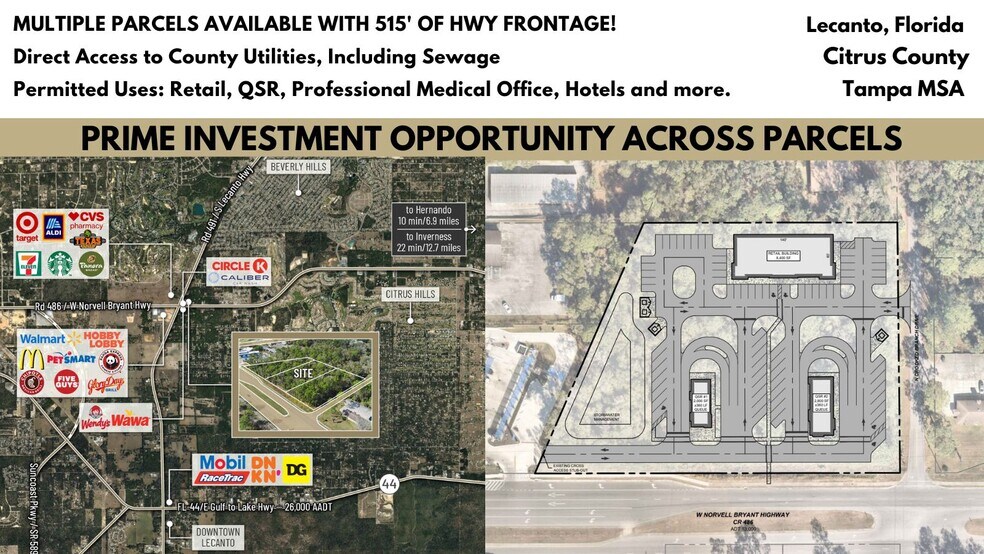 Primary Photo Of 2853 W Norvell Bryant Hwy, Lecanto Land For Sale