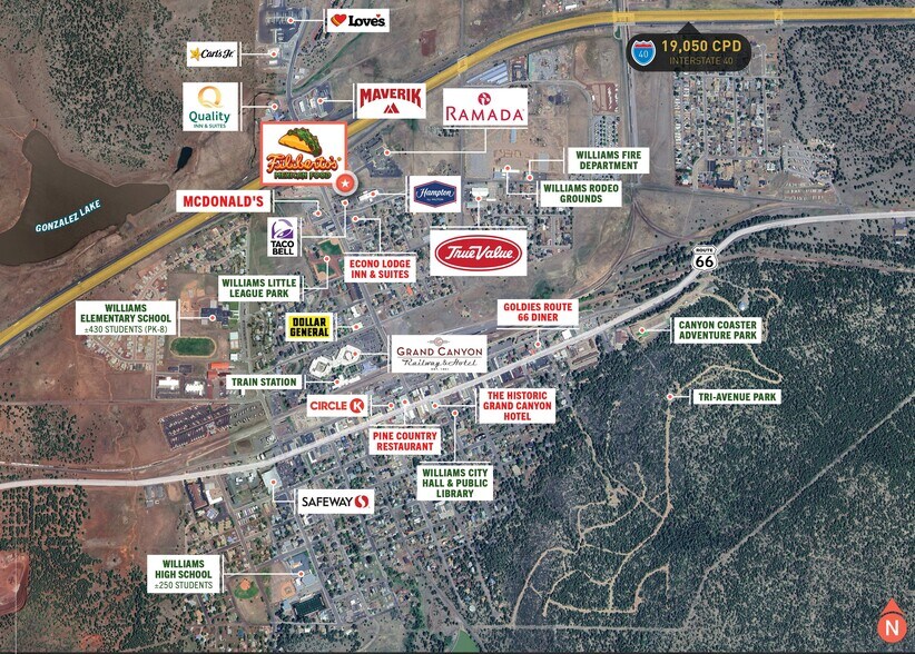 More Photos Of 888 N Grand Canyon Blvd, Williams Fast Food For Sale