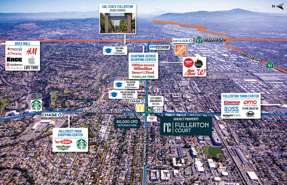 More Photos Of 444 N Harbor Blvd, Fullerton Storefront For Lease