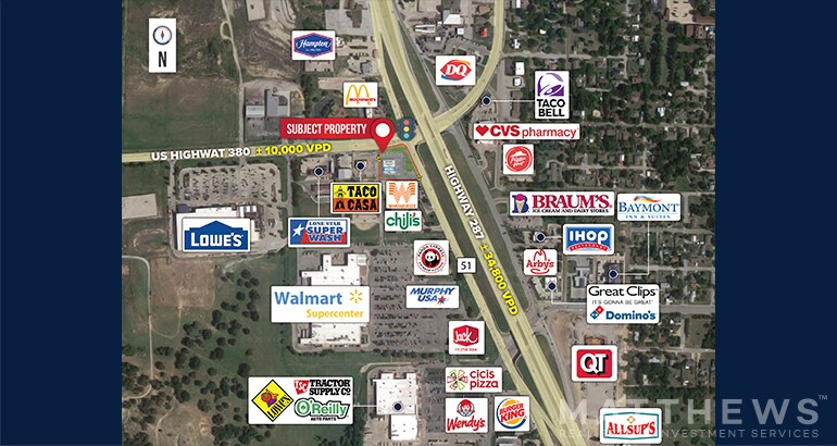 More Photos Of 450 S Highway 287, Decatur General Retail For Lease