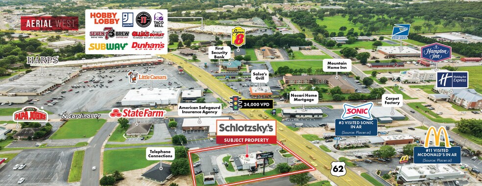More Photos Of 1012 Highway 62 E, Mountain Home Fast Food For Sale
