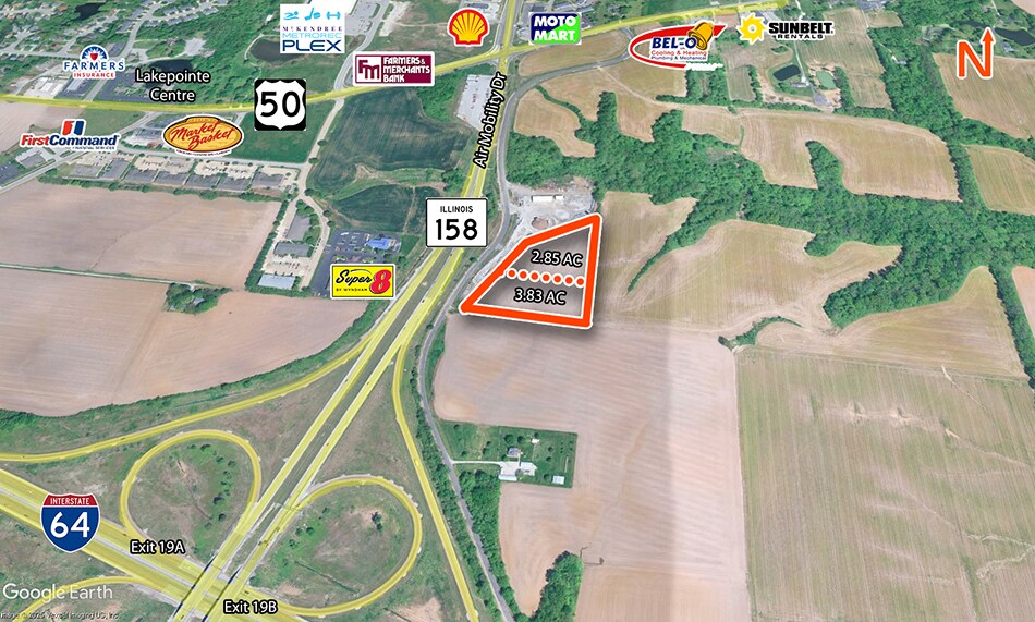 Primary Photo Of State Route 158 & I-64, O'Fallon Land For Sale