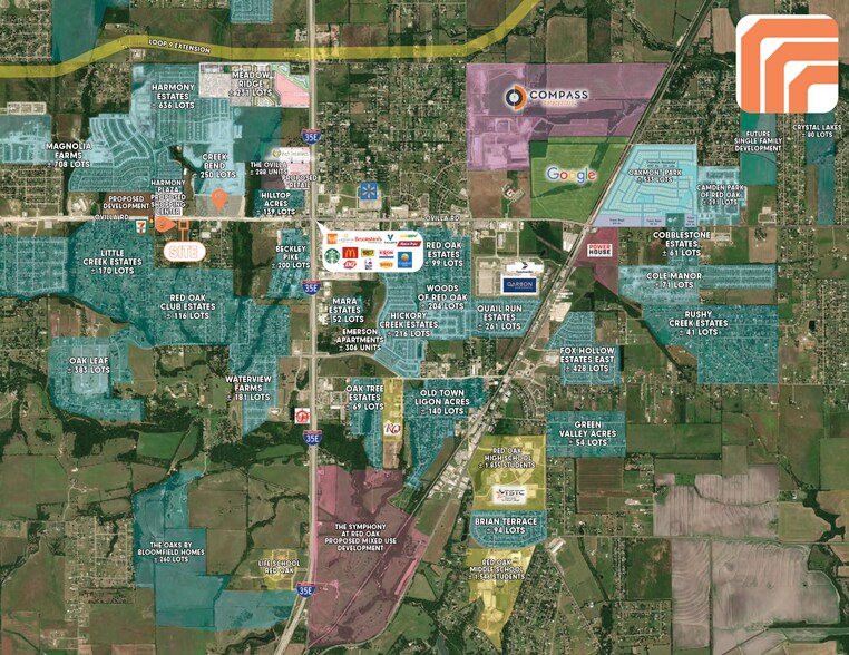 More Photos Of 2621 Ovilla Rd, Red Oak Land For Sale