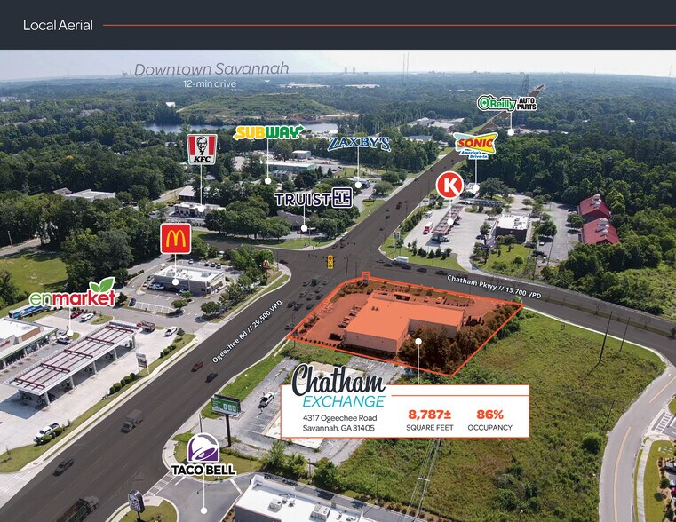 More Photos Of 4317 Ogeechee Rd, Savannah Storefront Retail Office For Lease