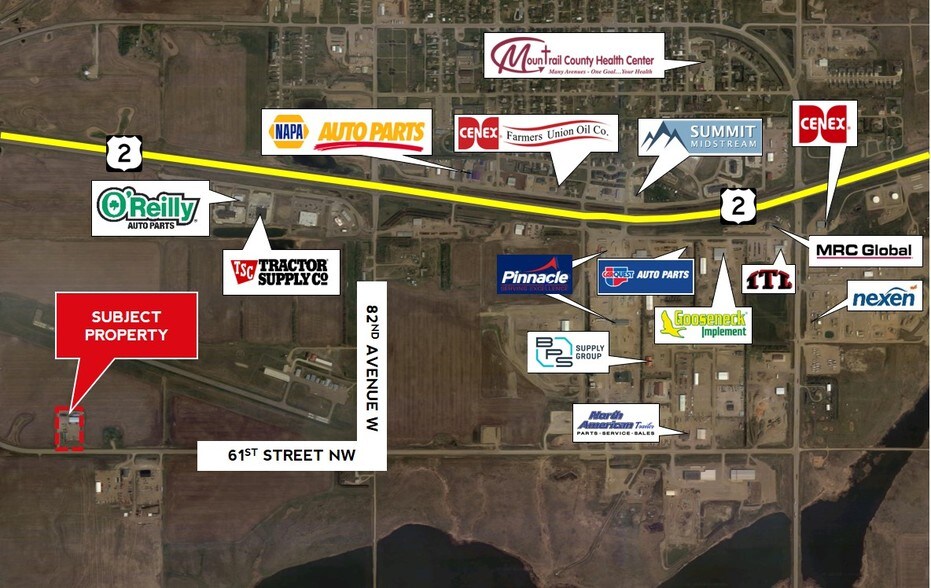 More Photos Of 8269 61st St NW, Stanley Warehouse For Sale