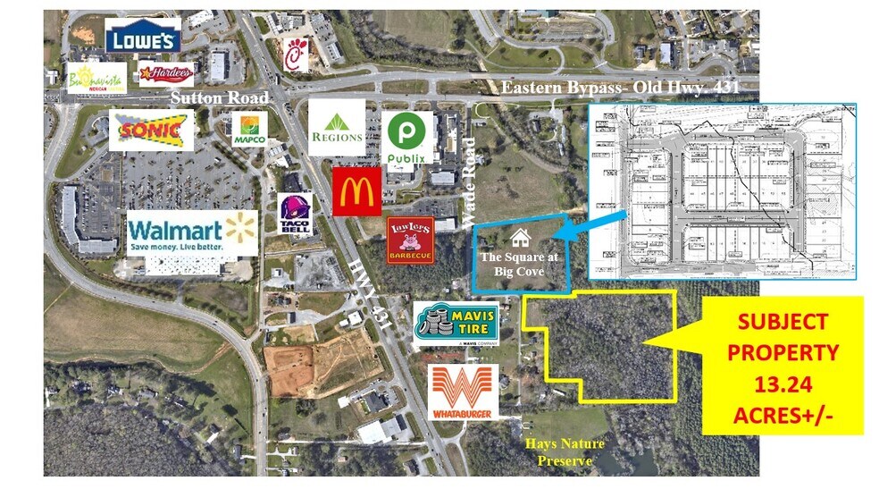 Primary Photo Of 0 HWY 431, Hampton Cove Land For Sale