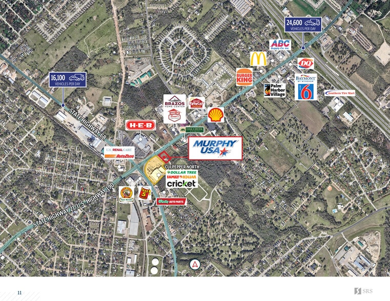 More Photos Of 2001 E Hwy 21, Bryan Storefront For Sale