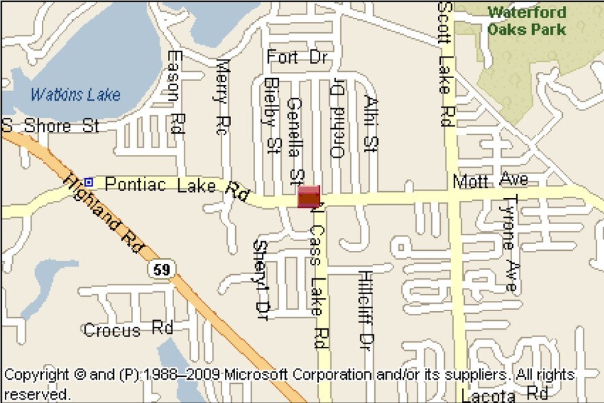 More Photos Of 3520-3560 Pontiac Lake Rd, Waterford Storefront For Lease