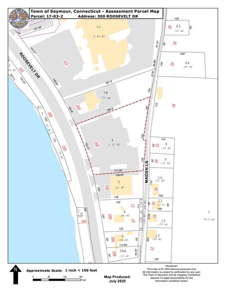 More Photos Of 300 Roosevelt Dr, Seymour Land For Lease