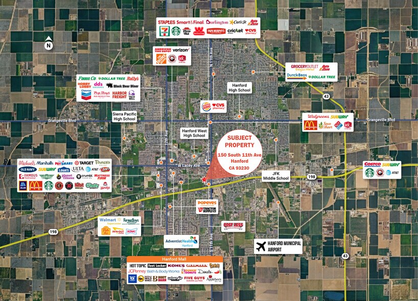 More Photos Of 150 S 11th Ave, Hanford Storefront For Sale