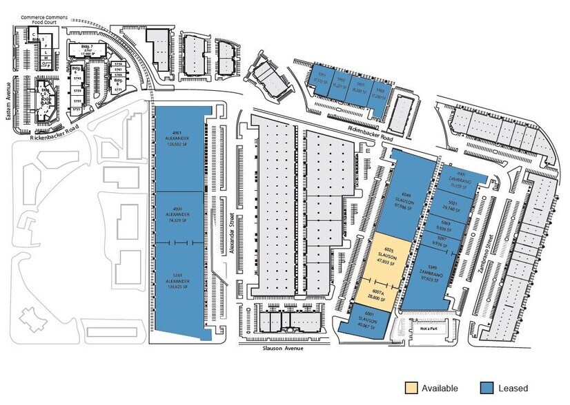More Photos Of 6007-6025 E Slauson Ave, Commerce Warehouse For Lease