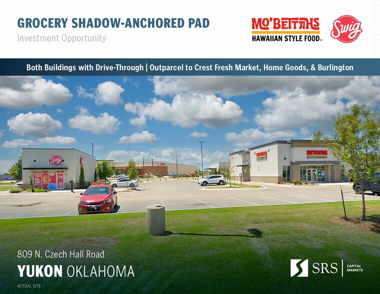 Primary Photo Of 809 N Czech Hall Rd, Yukon Fast Food For Sale