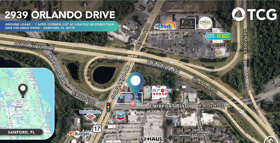 More Photos Of 2939 S Orlando Dr, Sanford Land For Sale