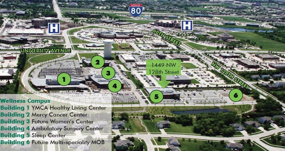 More Photos Of 1449 NW 128th St, Clive Office For Sale