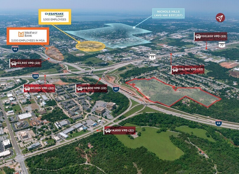 More Photos Of 501 E I 44 Service Rd, Oklahoma City Land For Sale