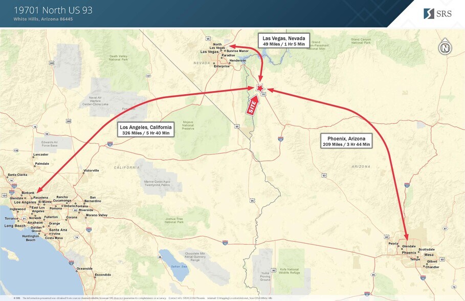 More Photos Of 19701 N Hwy 93, White Hills Land For Sale