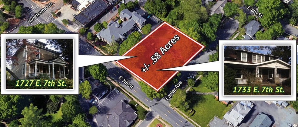 More Photos Of 1727-1733 E 7th St, Charlotte Land For Sale