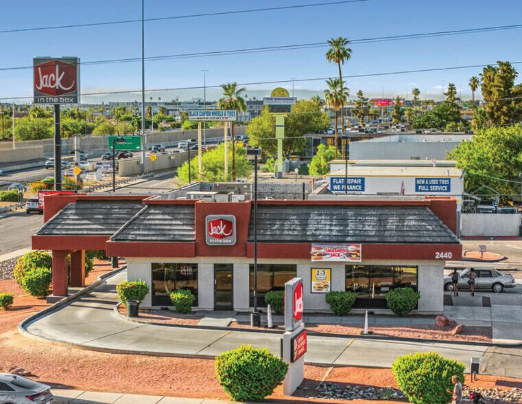 Primary Photo Of 2440 W Thomas Rd, Phoenix Fast Food For Sale