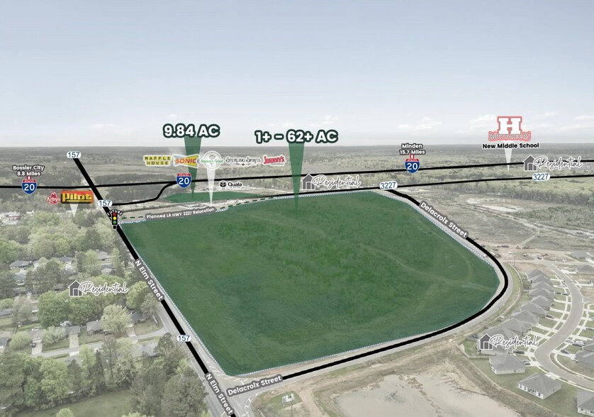 More Photos Of 195 Highway 3227, Haughton Land For Sale