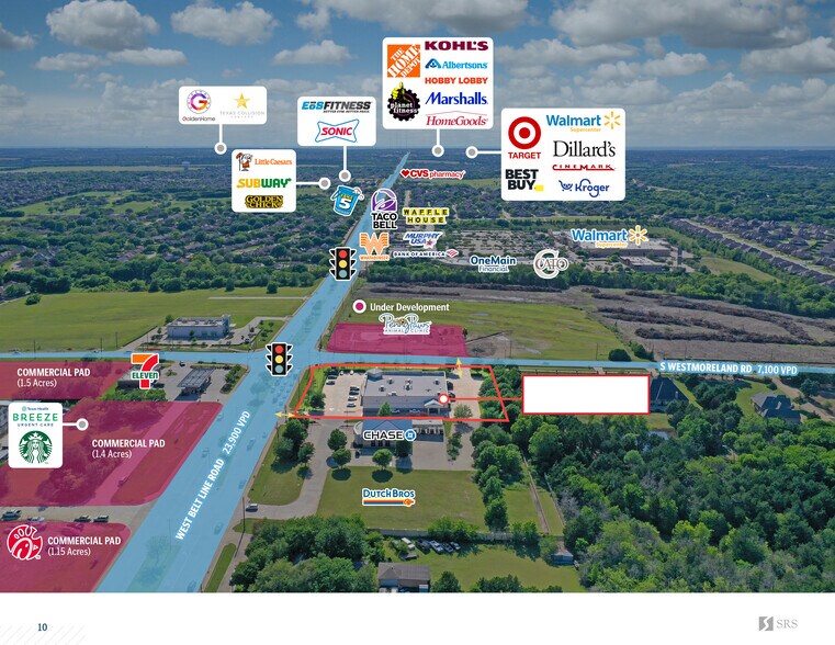 More Photos Of 731 W Belt Line Rd, DeSoto Drugstore For Sale