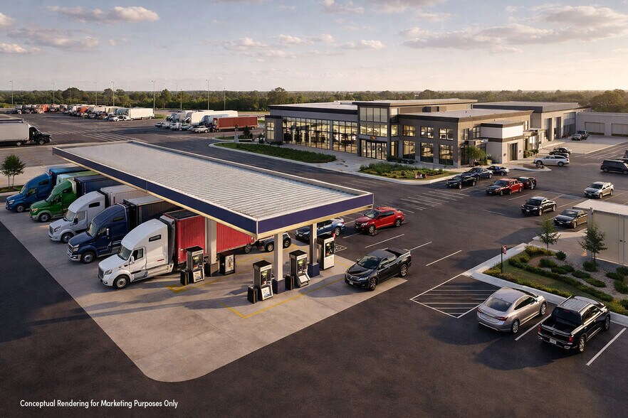 Primary Photo Of 6996 FM 990, De Kalb Truck Stop For Sale