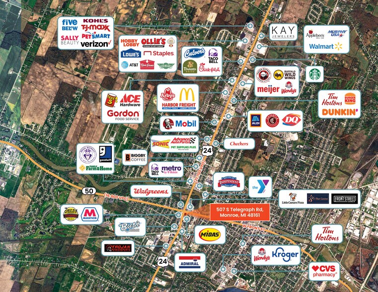 More Photos Of 507 S Telegraph Rd, Monroe Drugstore For Sale