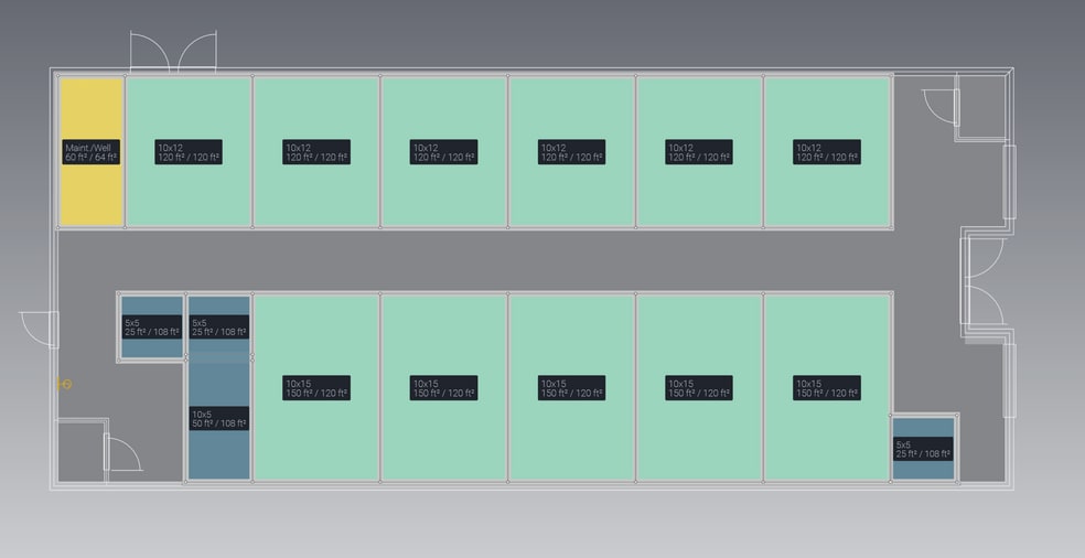 Primary Photo Of 205 Wolf River dr, Fremont Self Storage For Sale