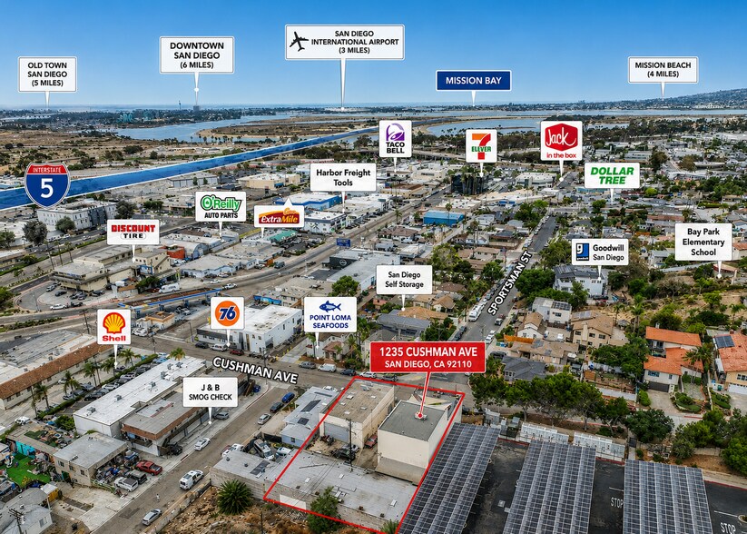 More Photos Of 1235-1239 Cushman Ave, San Diego Service For Sale