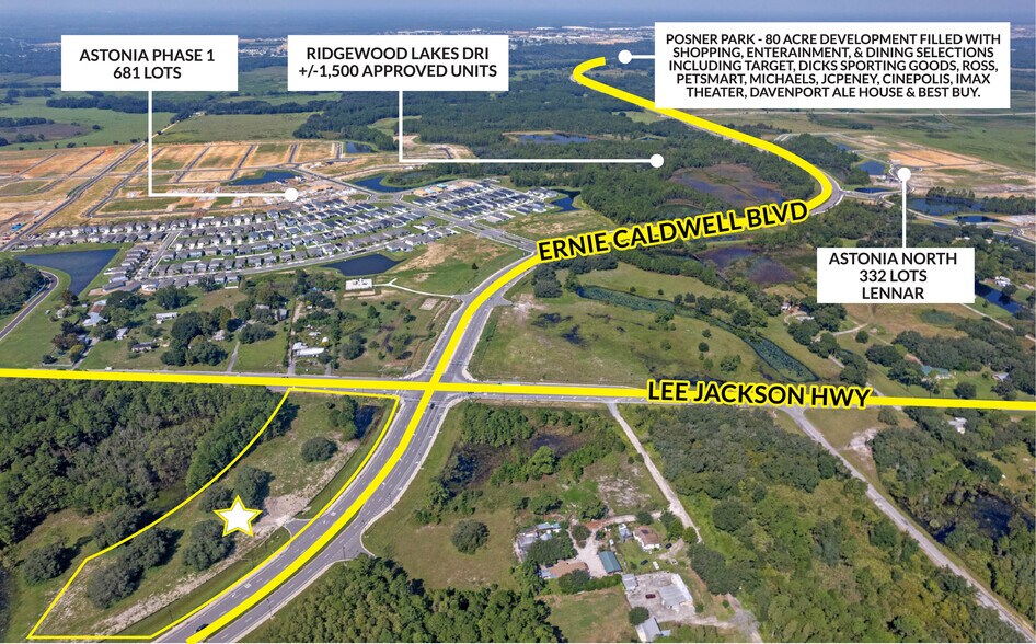 Primary Photo Of 0 Hwy 547 N & Ernie Caldwell Blvd, Davenport Land For Sale