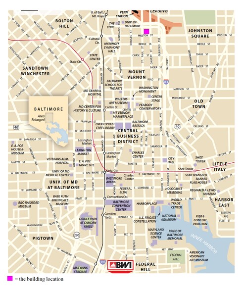 More Photos Of 1305-1307 St Paul St, Baltimore Office Residential For Sale